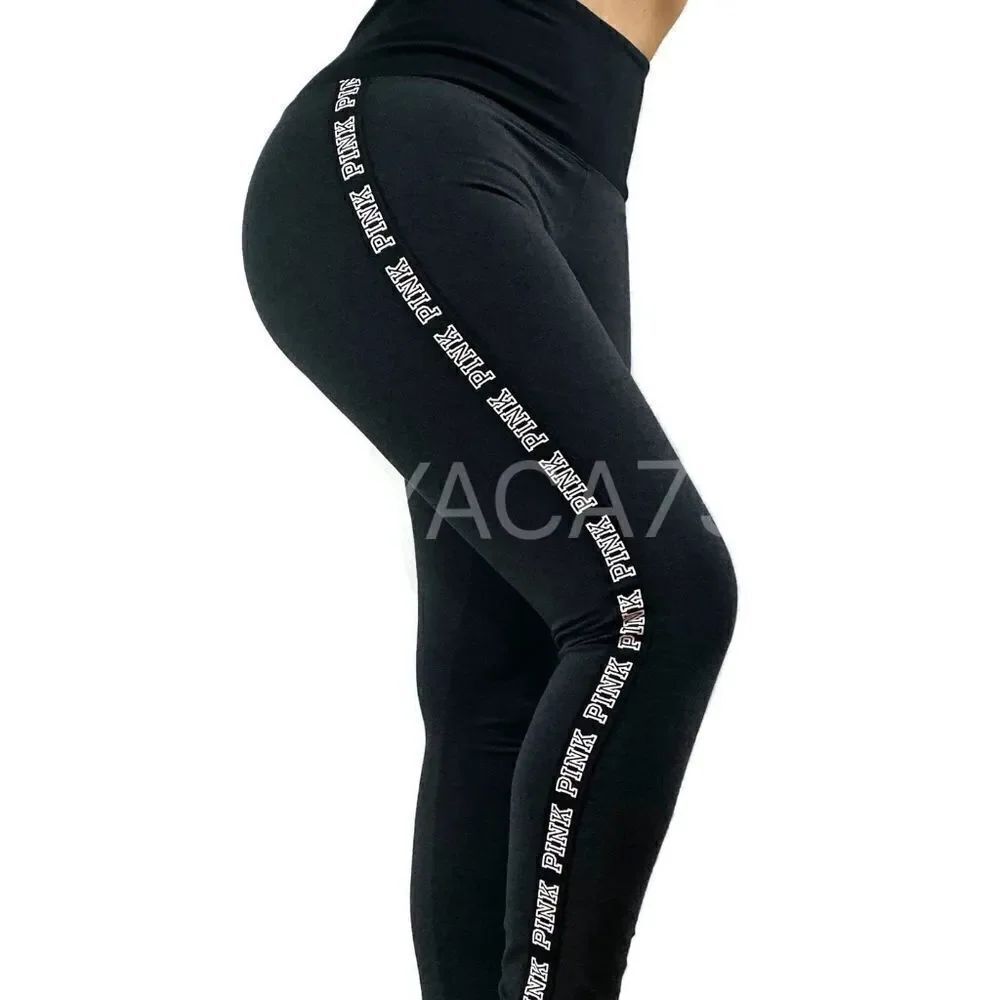 Victoria’s Secret Pink high Waist leggings Black XXlarge - Picture 3 of 5